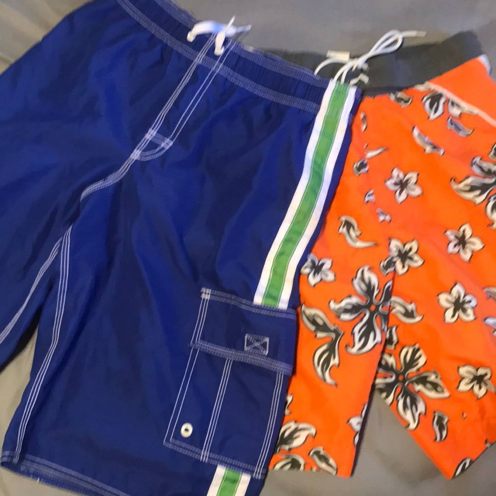 Lot of 2 used bathing suits, size XXL